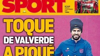 Portada SPORT (23/11/19)