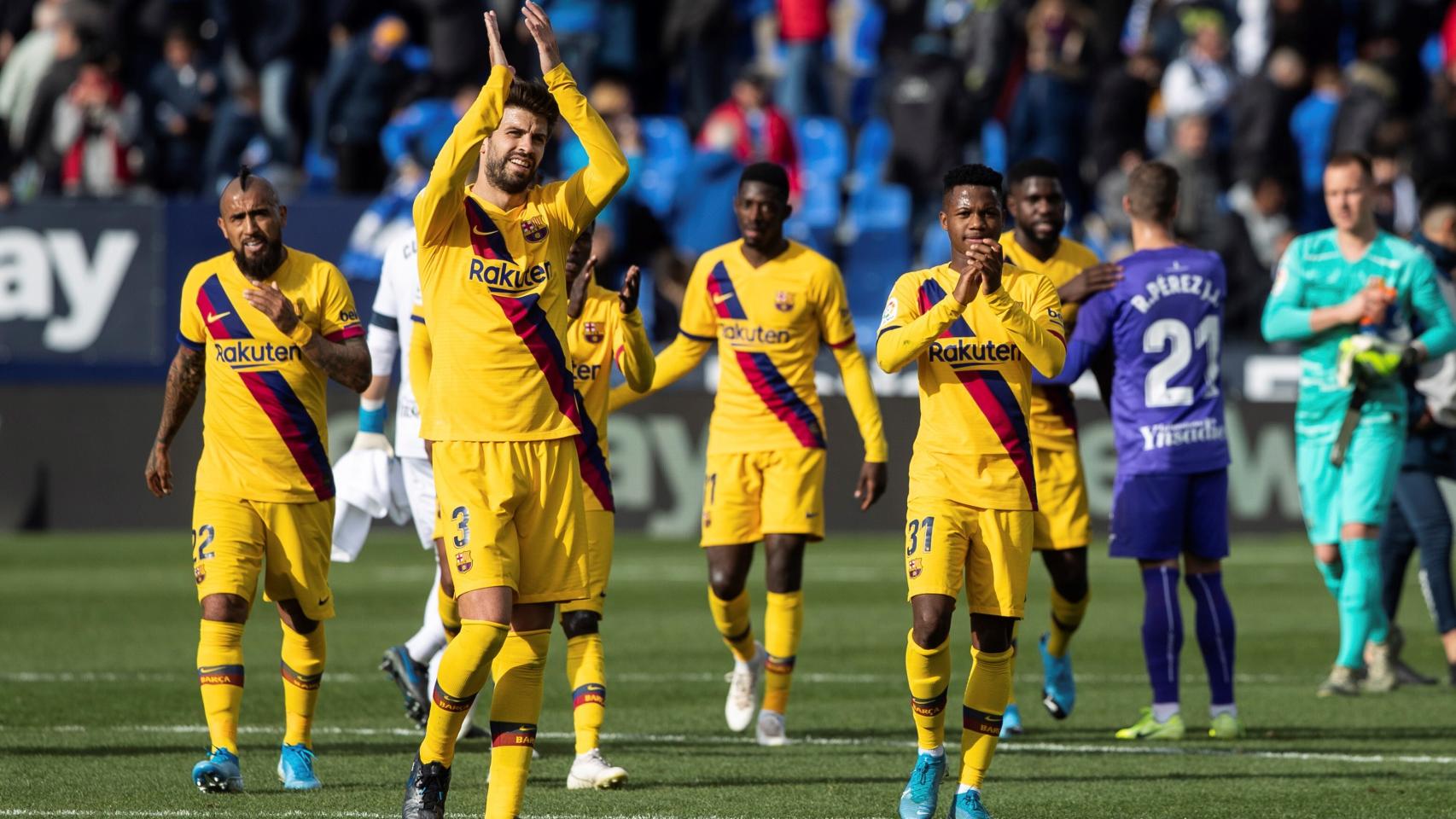 Gerard Piqué, ante el Leganés