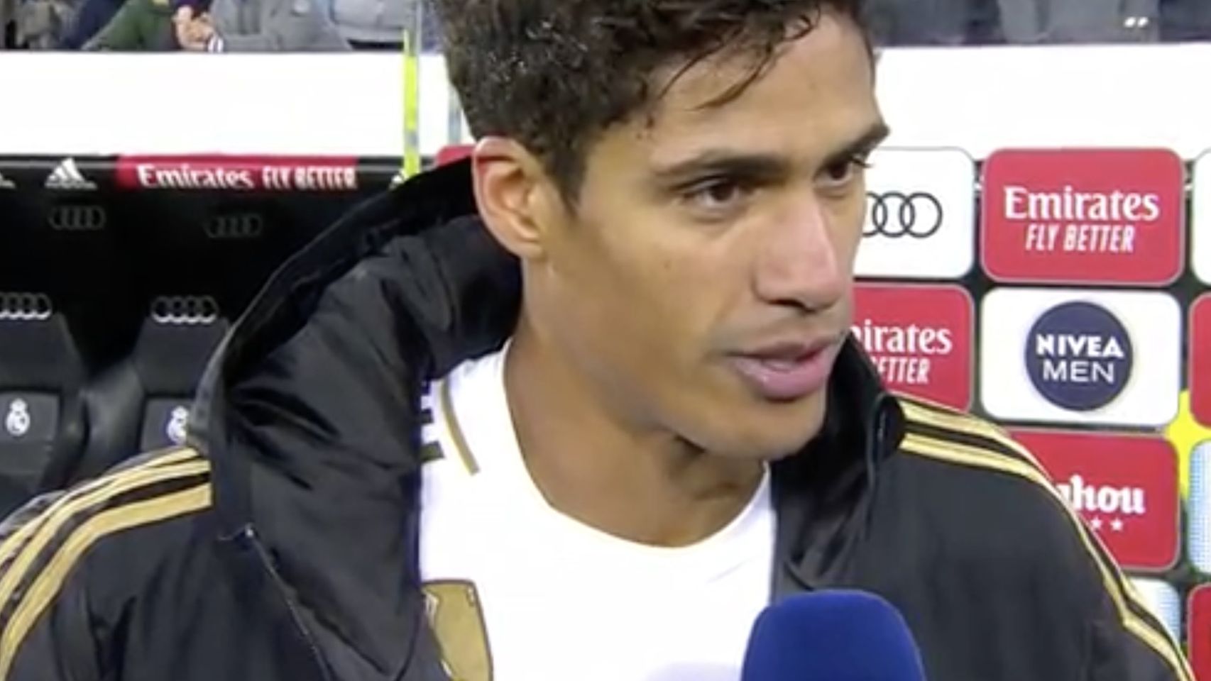 Varane, tras la victoria a la Real Sociedad