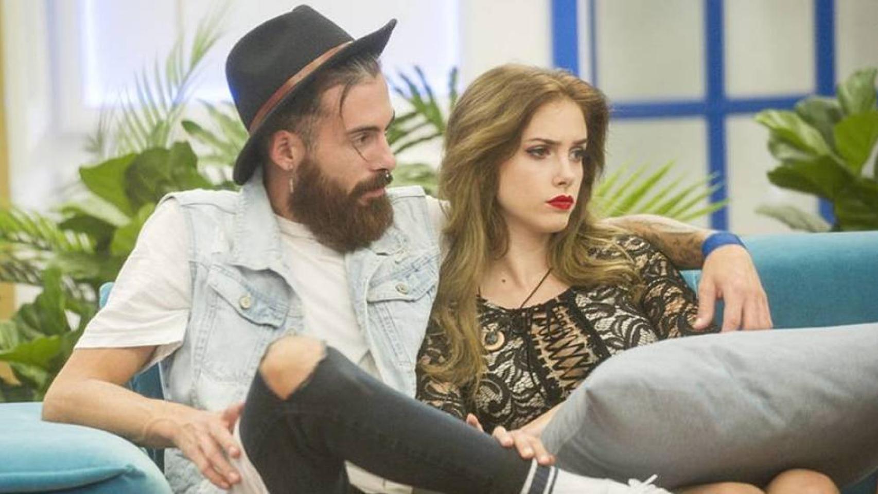 Carlota y José María durante su estancia en 'GH Revolution'