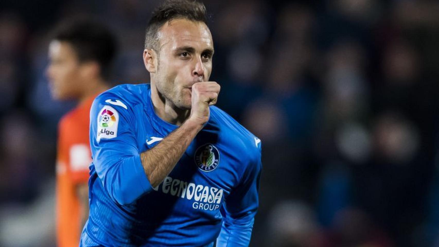 Juan Cala con el Getafe.