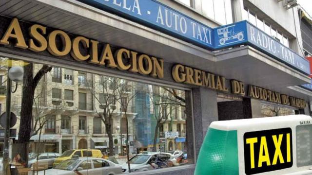 Fachada del edificio de la Asociación Gremial del Taxi.