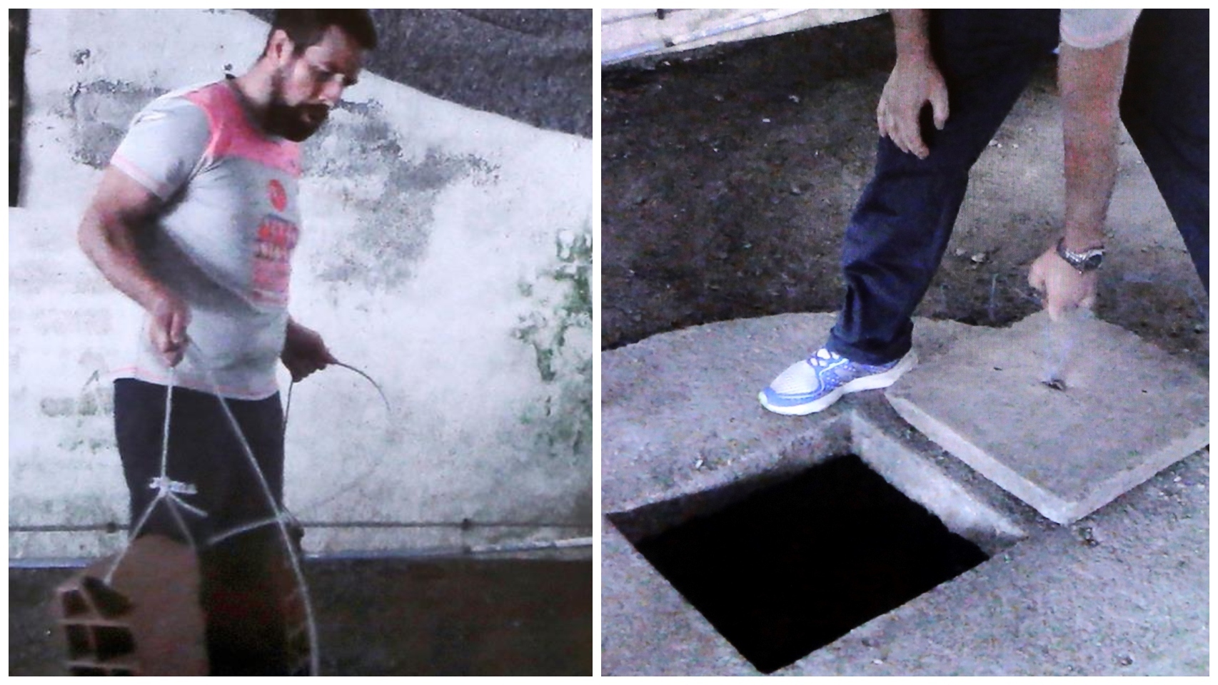 José Enrique Abuín, el Chicle indica a los investigadores por donde mete el cuerpo de Diana para sumergirlo en el pozo de la nave de Asados.