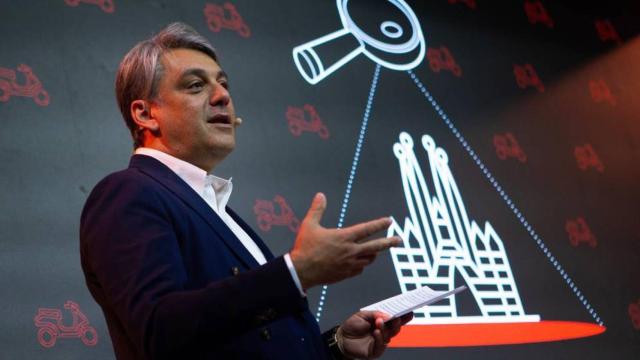 El presidente de Seat, Luca de Meo, en un acto en Barcelona.