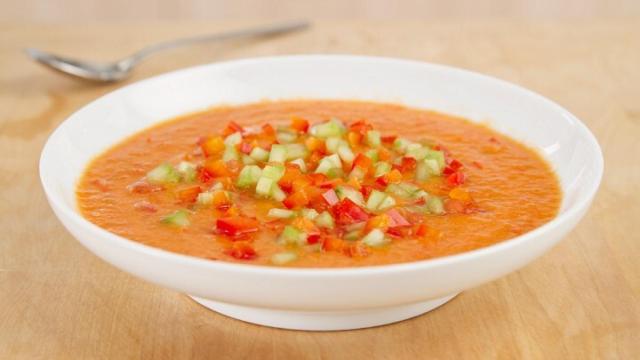 Un plato vegetariano apto para niños.