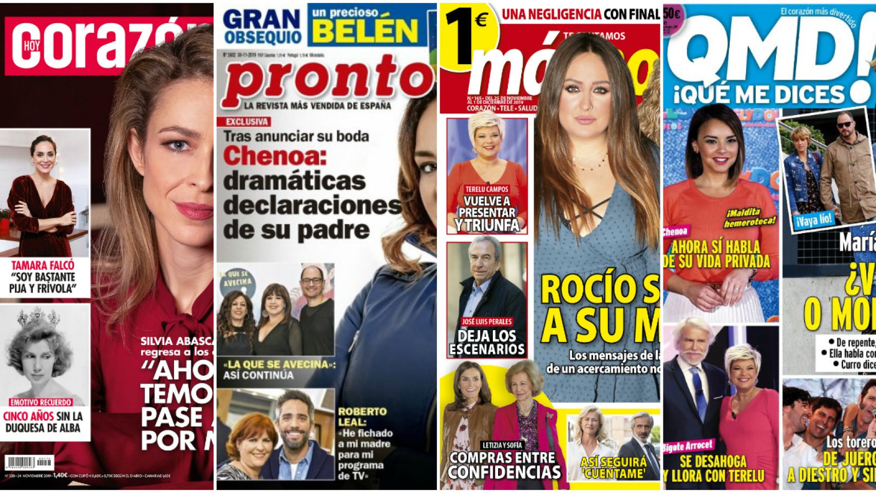 Estas son las revistas de este lunes.