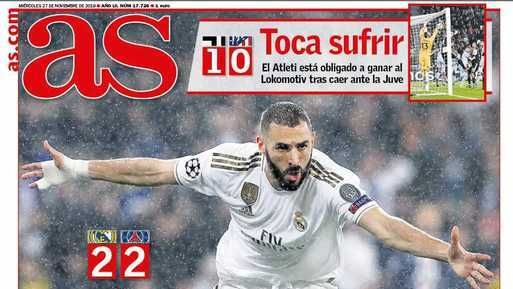 Portada AS (27/11/2019)