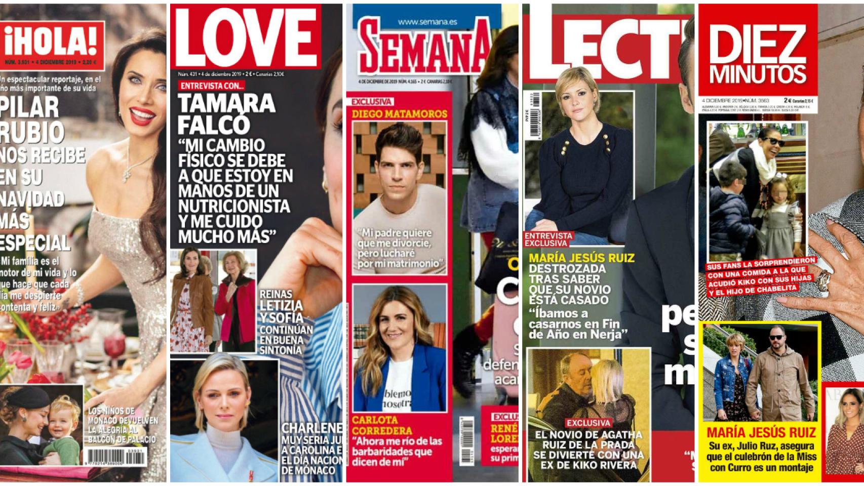Estas son las revistas de este miércoles.