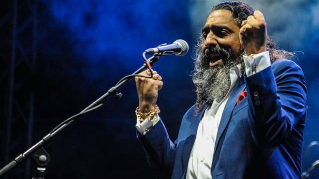 Diego 'El Cigala' sobre el escenario.