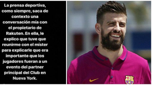 Piqué lanza un polémico mensaje en redes sociales