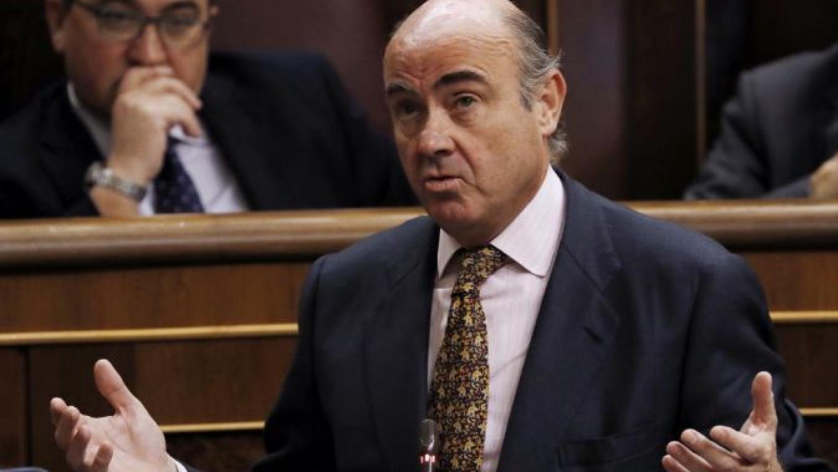 Luis de Guindos./