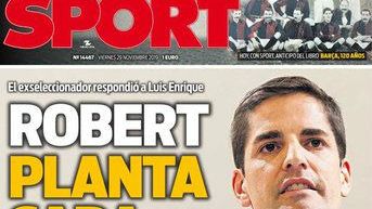 Portada SPORT (29/11/2019)