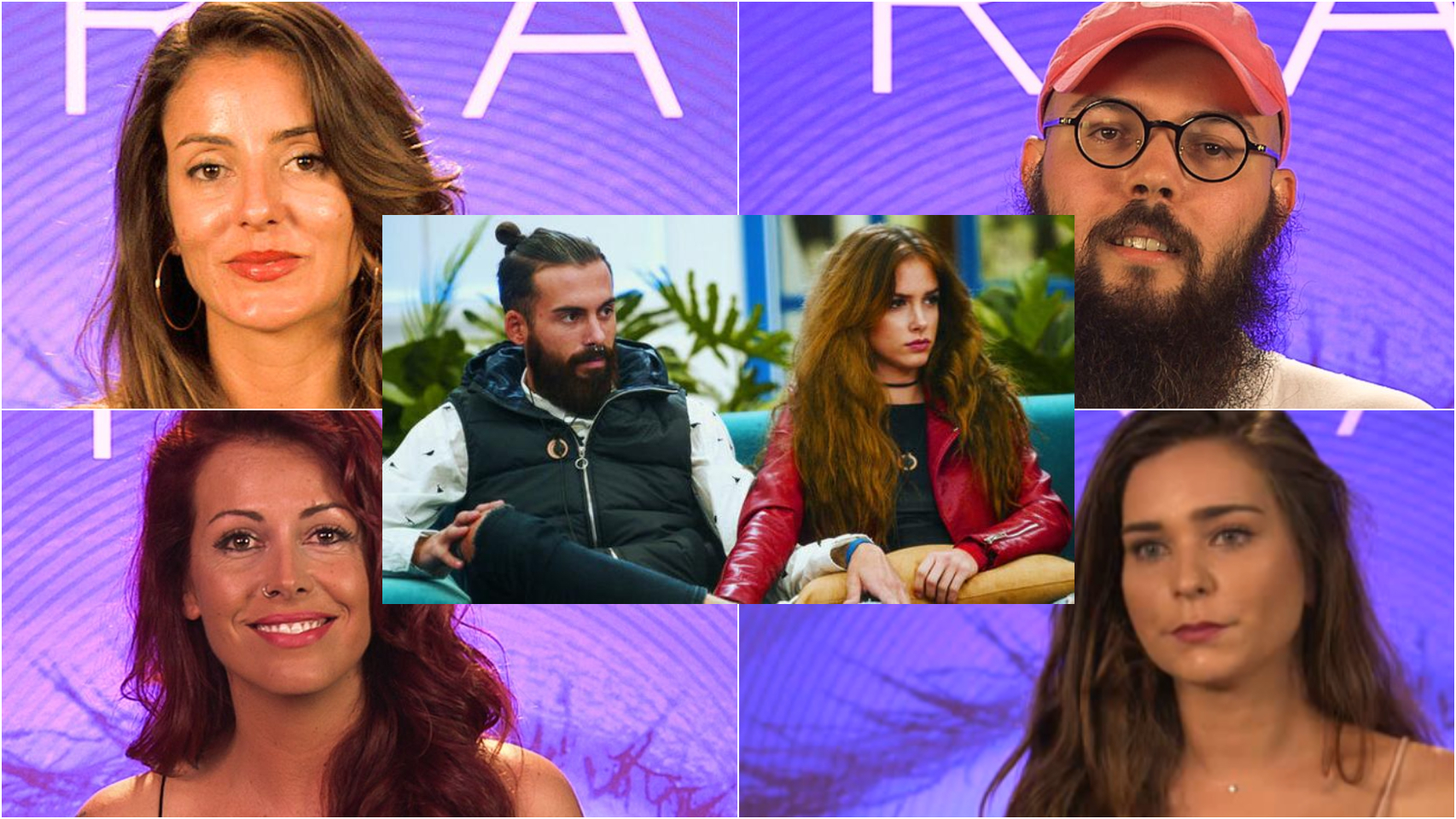 Concursantes de 'Gran Hermano 18' en un combo de Jaleos.