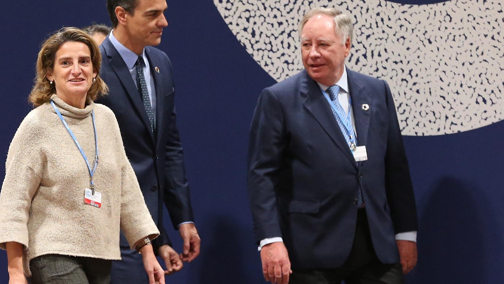 Sánchez y Ribera visitan las instalaciones de Ifema.