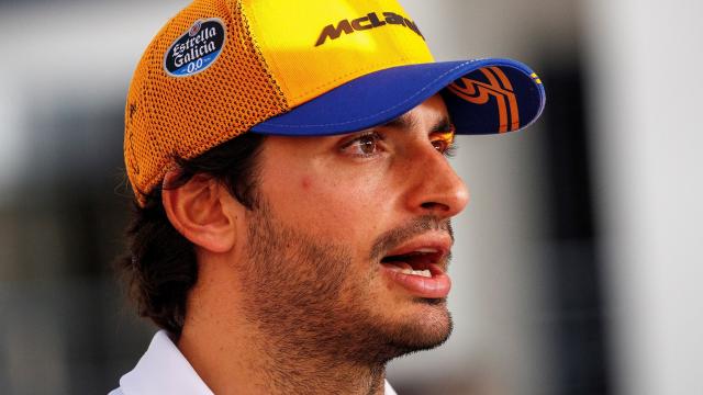 Carlos Sainz, en Yas Marina