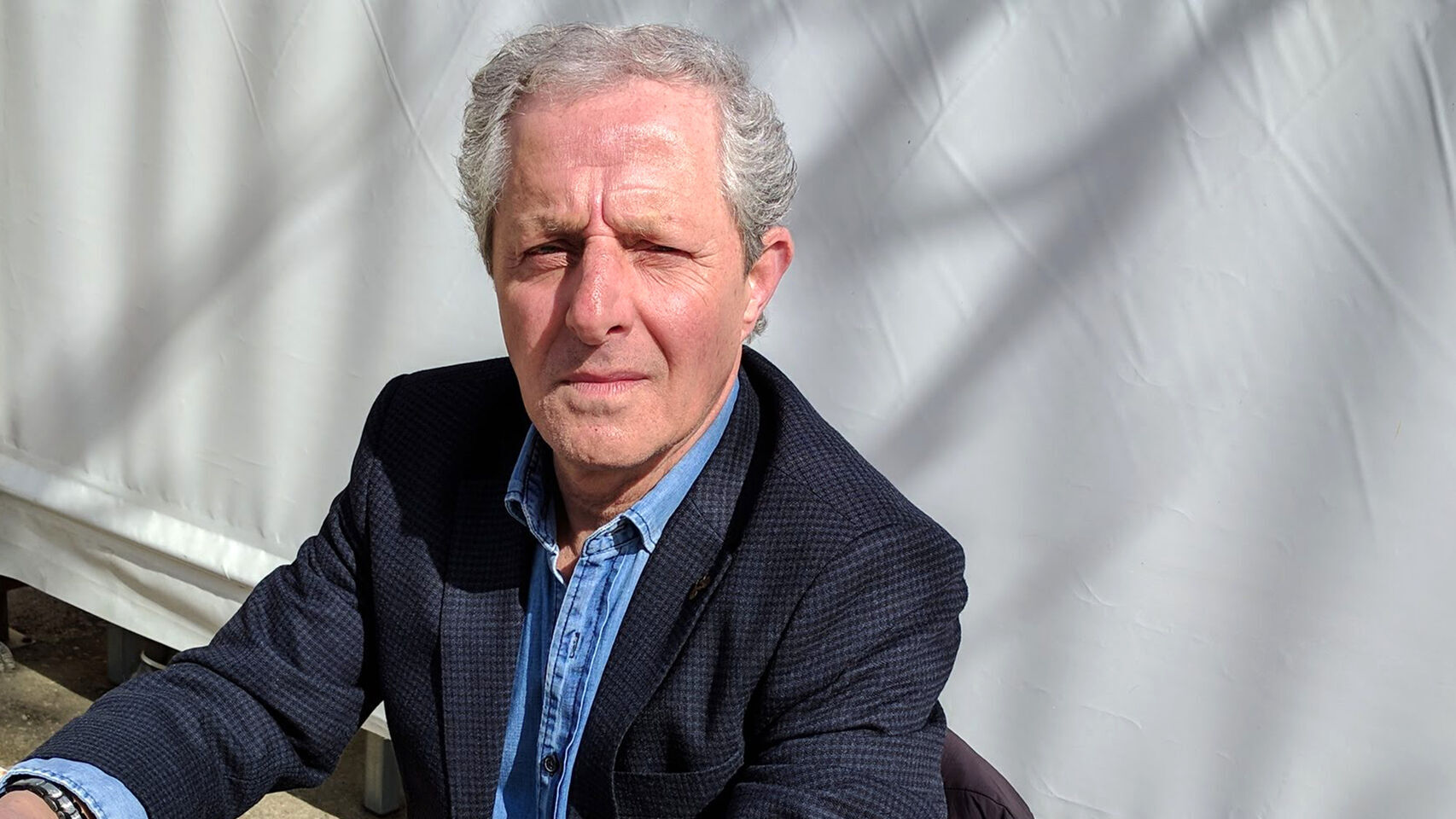Albert Solá, en una de sus últimas apariciones públicas.