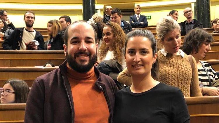 Miguel González Caballero y Cristina López Zamora