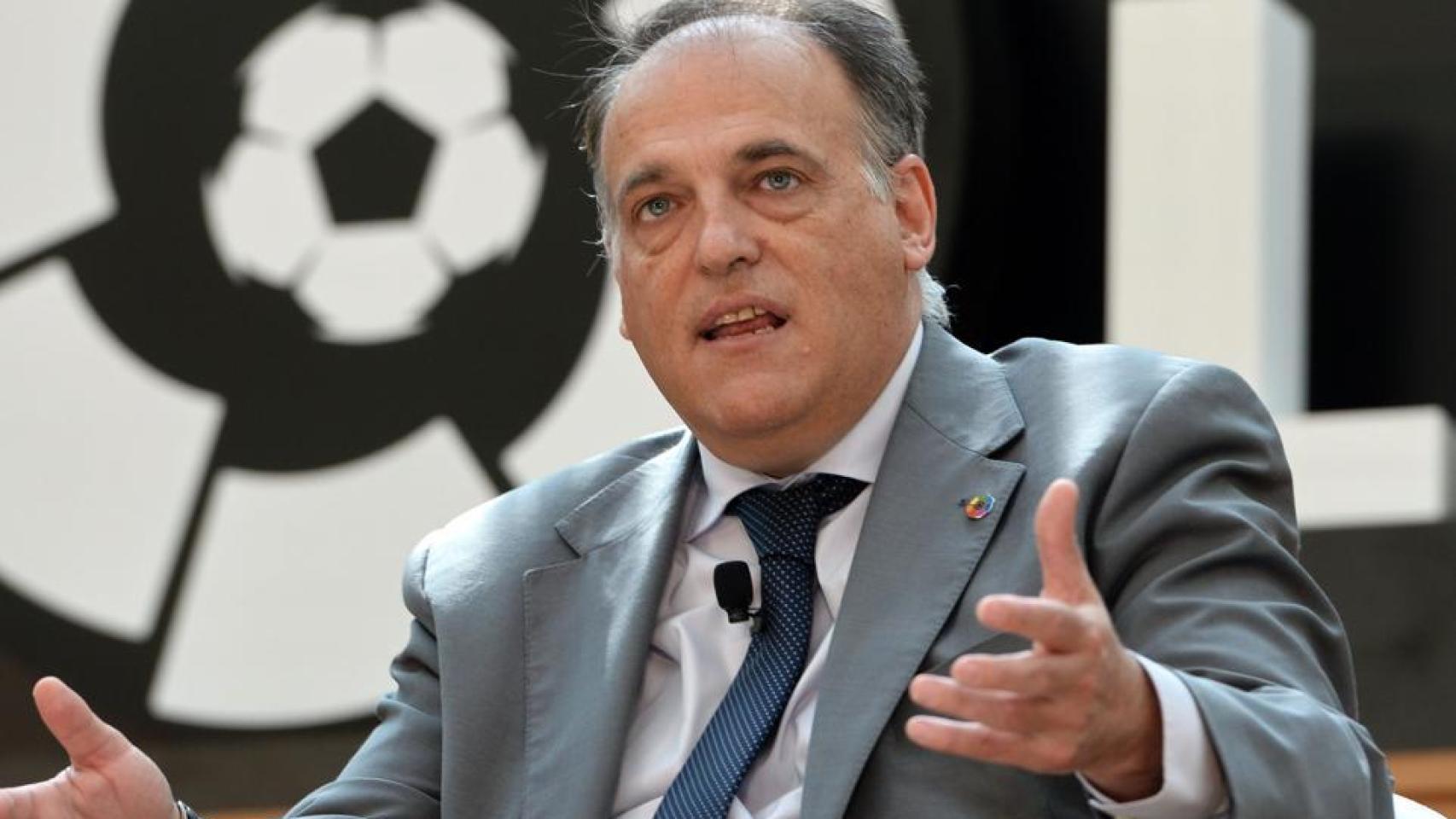 Javier Tebas, presidente de LaLiga.