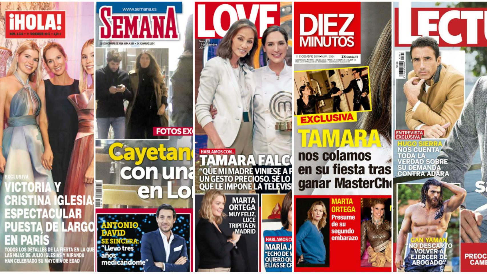 Estas son las revistas de este miércoles.