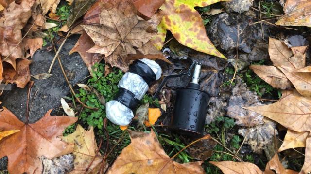 Artefacto localizado en el centro de menores de Granada.