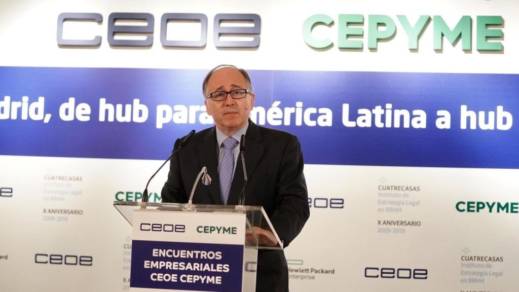 El consejero delegado de IAG, Luis Gallego