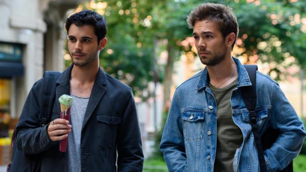 Los dos protagonistas de Merlí.