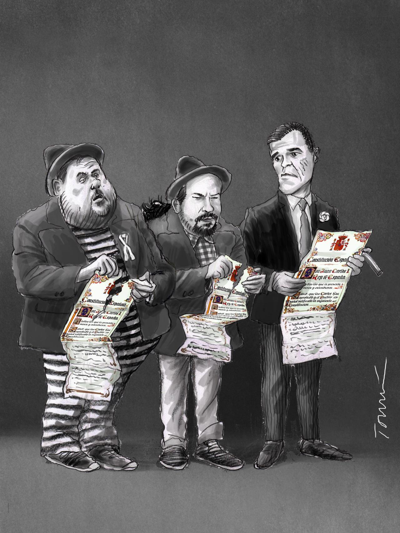 La parte contraconstitucional de la primera parte...