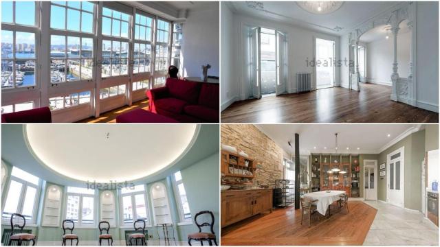 Los pisos en venta más lujosos y espectaculares de A Coruña