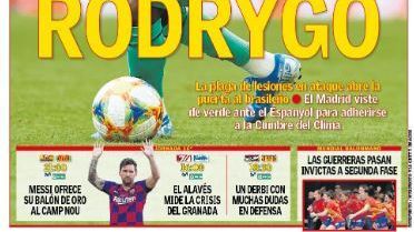 La portada del diario AS (07/12/2019)