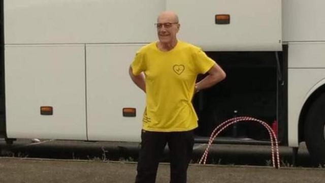 El etarra José Ramón López de Abetxuko, tras salir de prisión, en 2018.