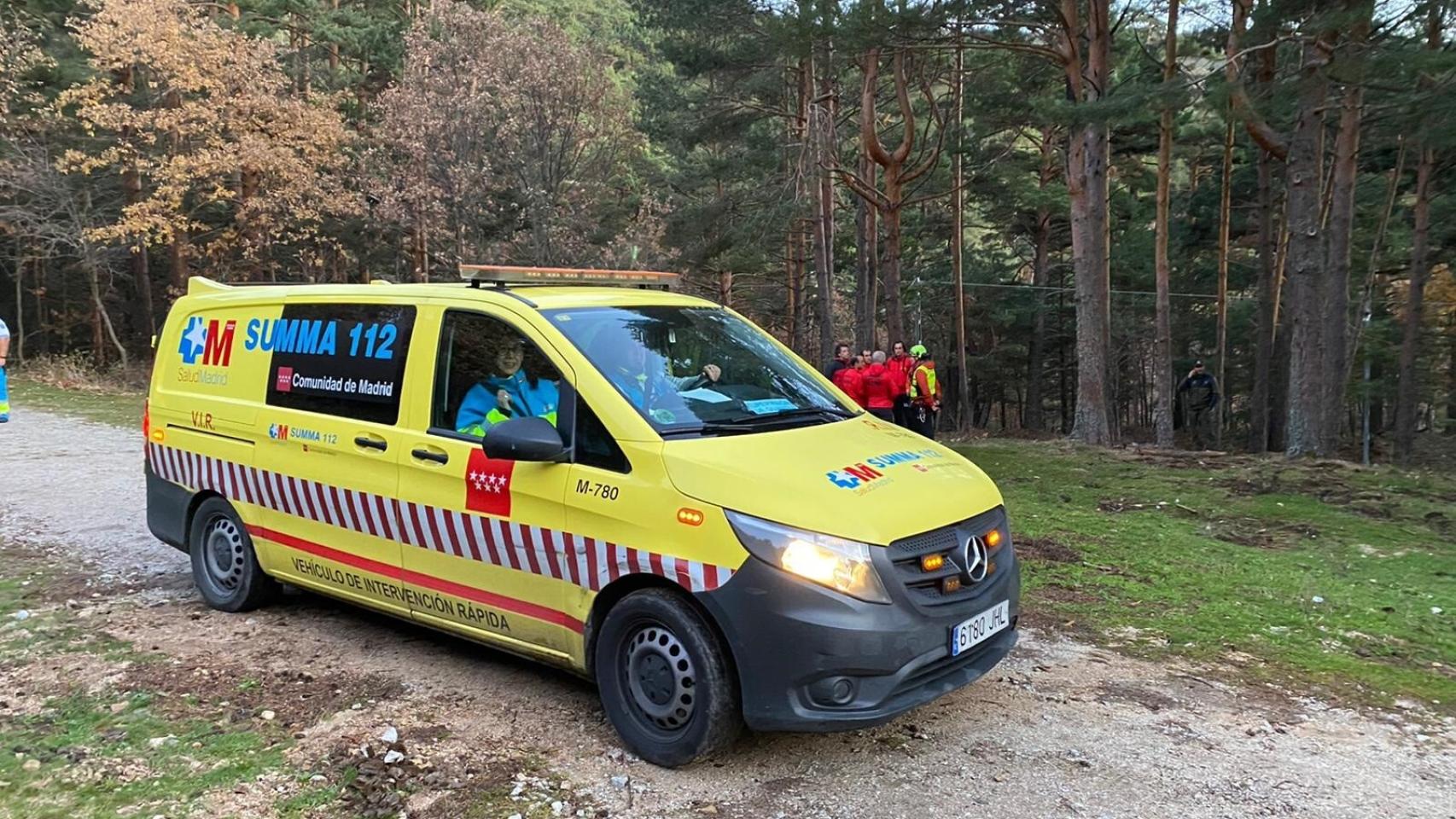 Ambulancia del Summa 112.