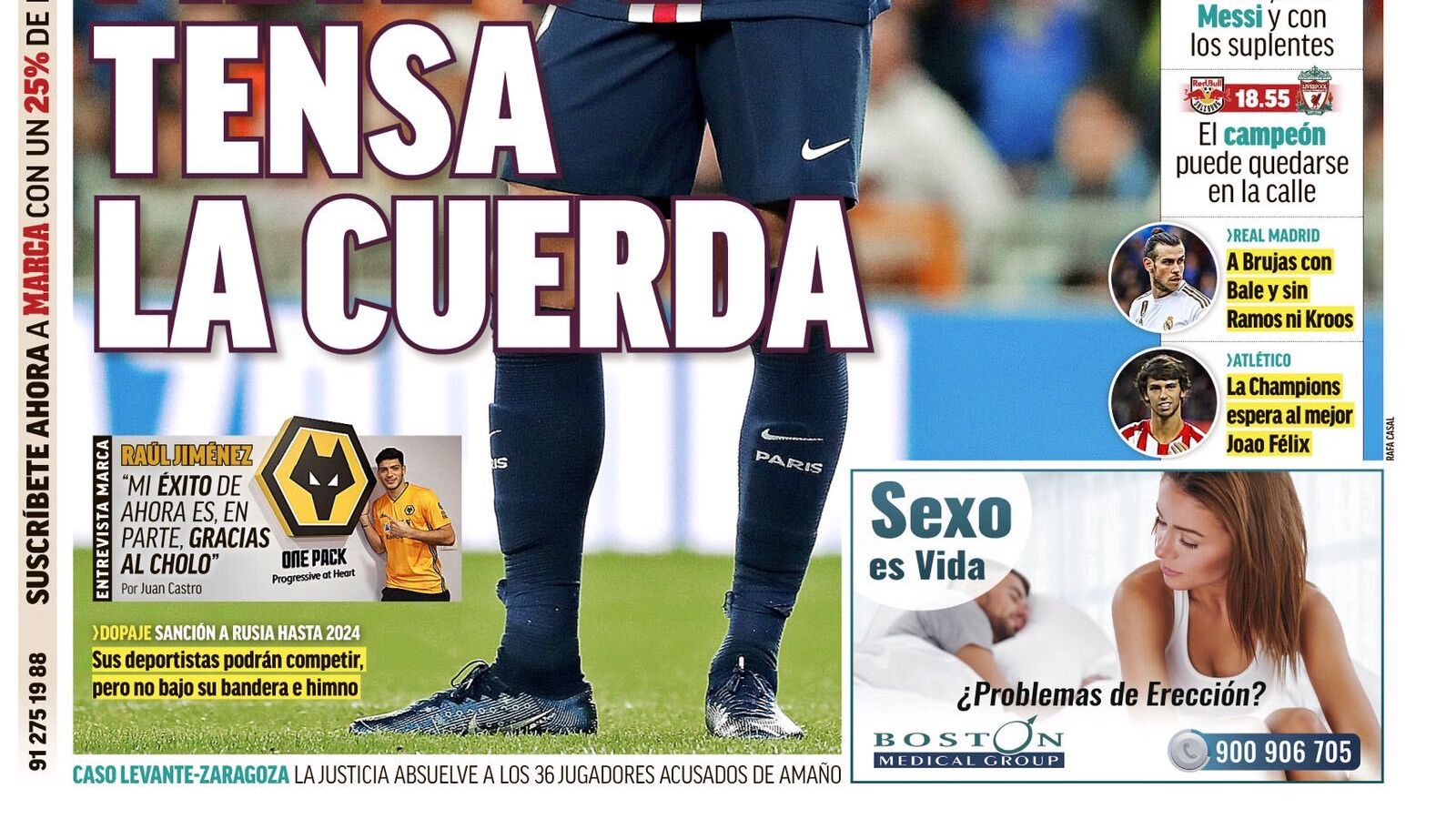 Portada MARCA (10/12/2019)