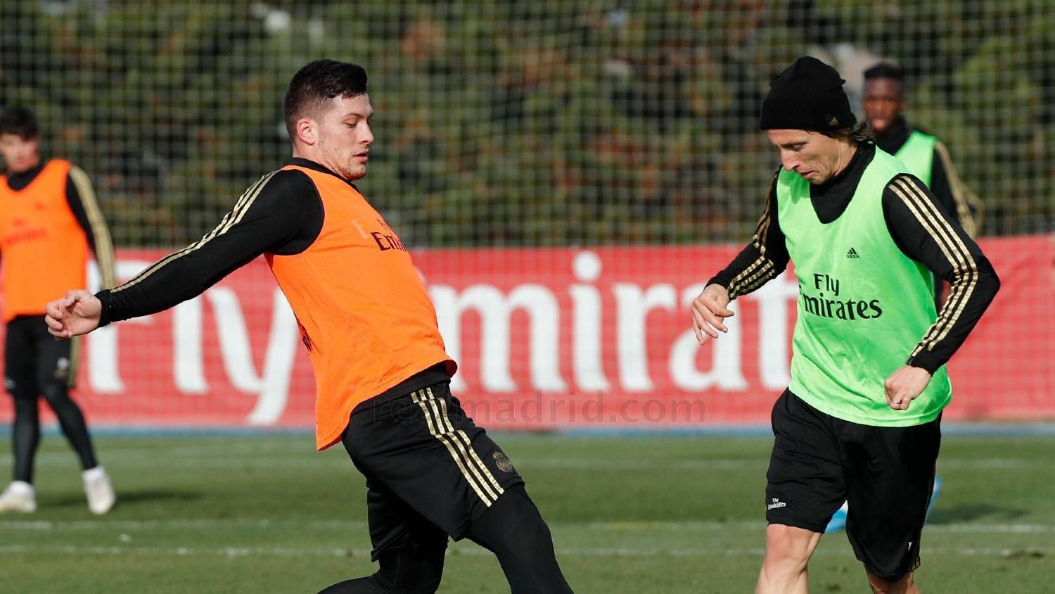 Entrenamiento del Real Madrid