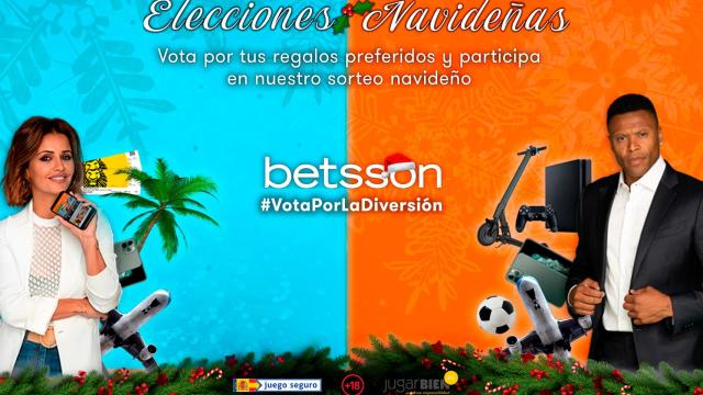 Julio Baptista compite frente a Mónica Cruz en las elecciones navideñas de Betsson