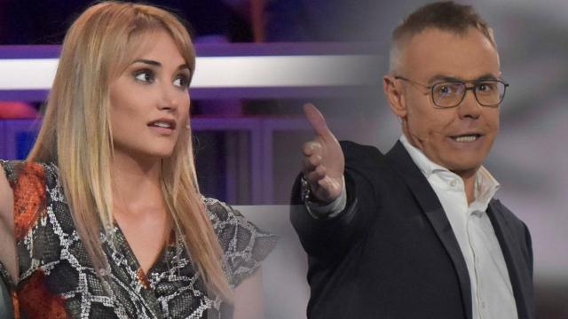 Alba Carrillo y Jordi González en un montaje de Telecinco.