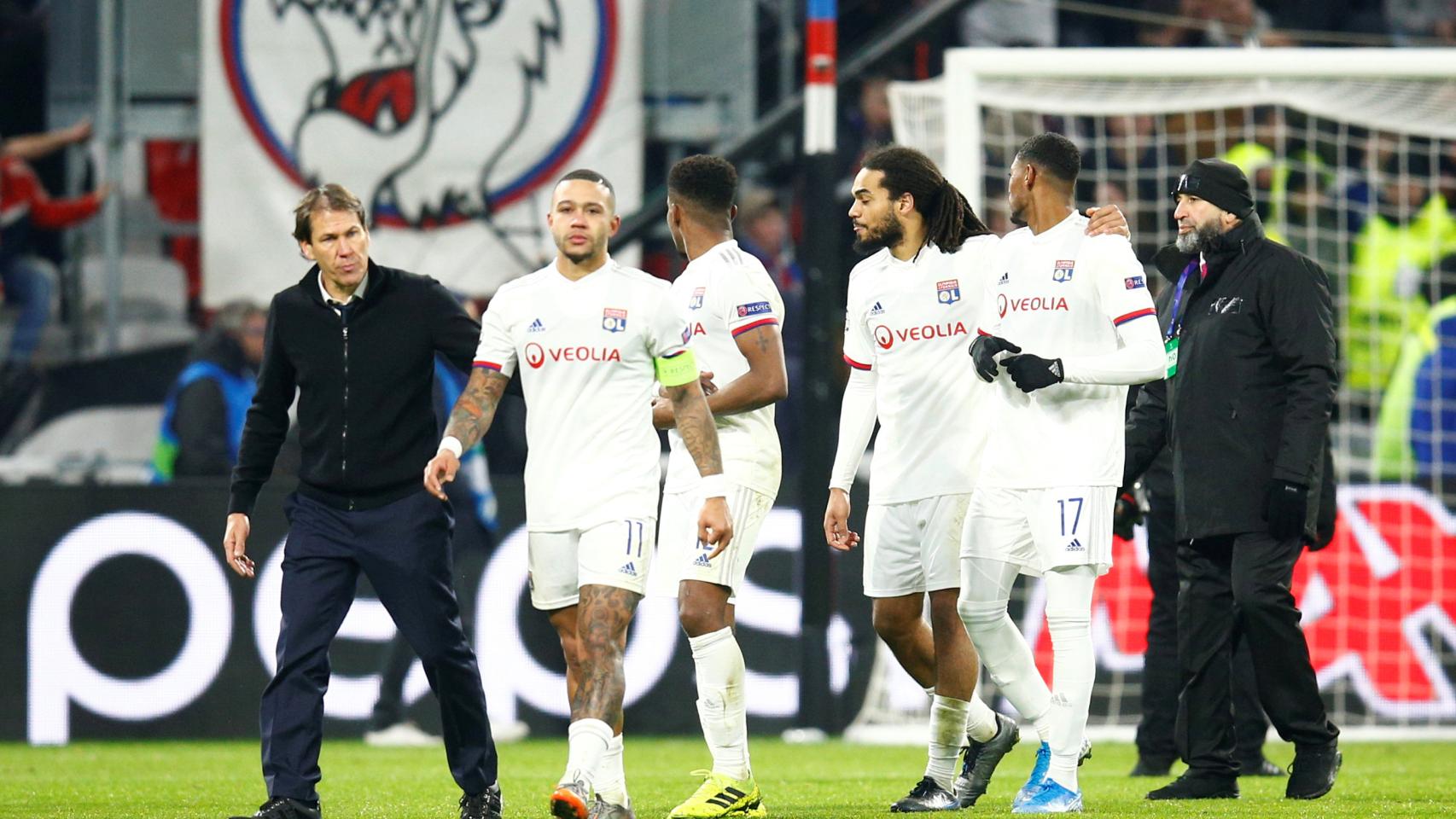 Depay en Olympique Lyonnais - RB Leipzig