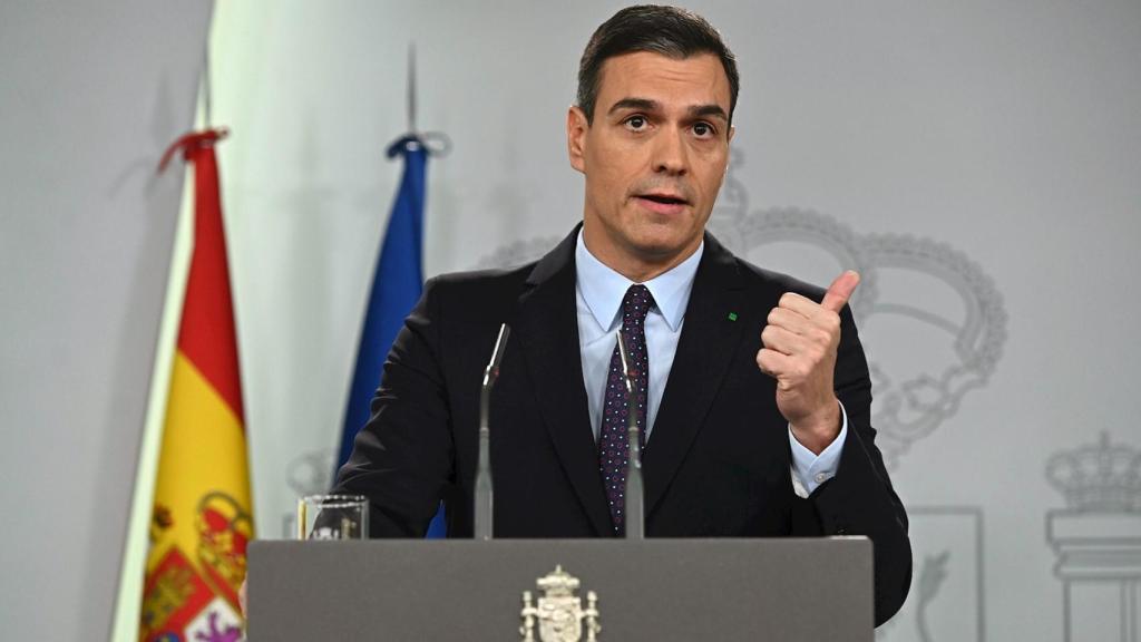 Pedro Sánchez, presidente del Gobierno.