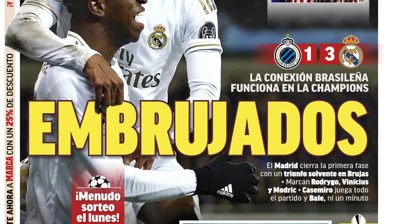 Portada MARCA (12/12/2019)
