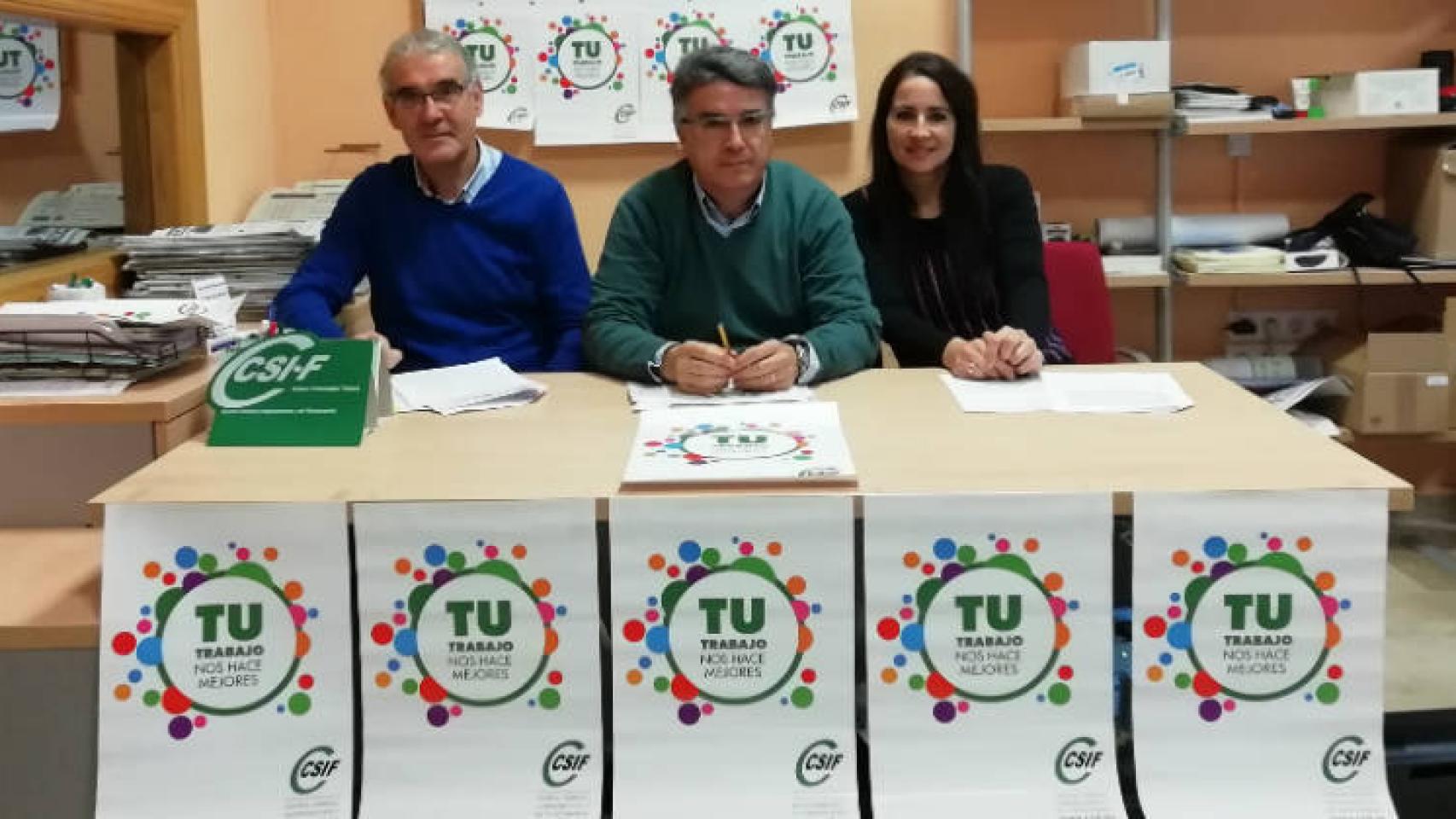 Juan José Losana, Enrique de la Rosa y Ada Ruiz