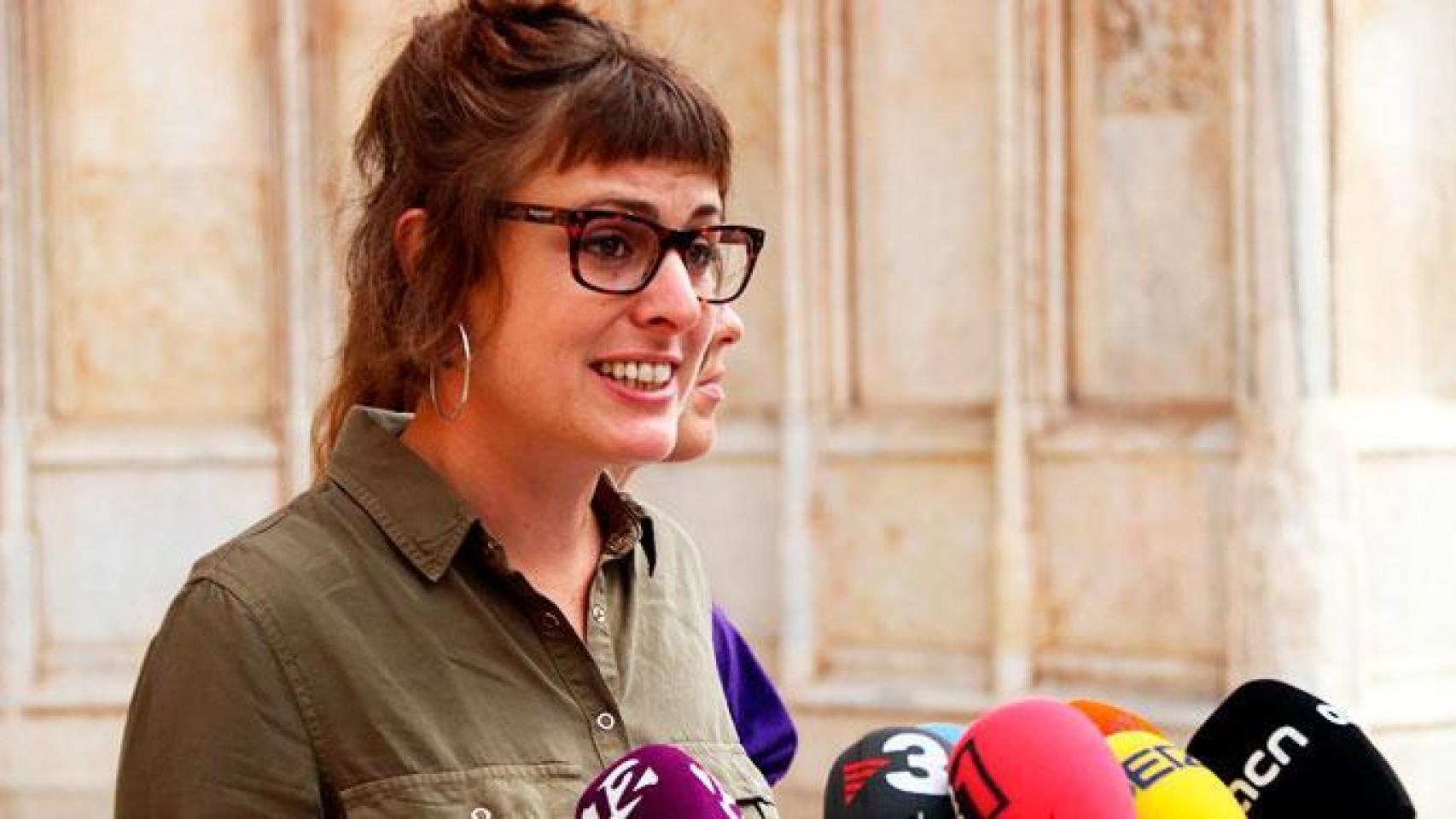 La diputada de la CUP, Mireia Vehí.