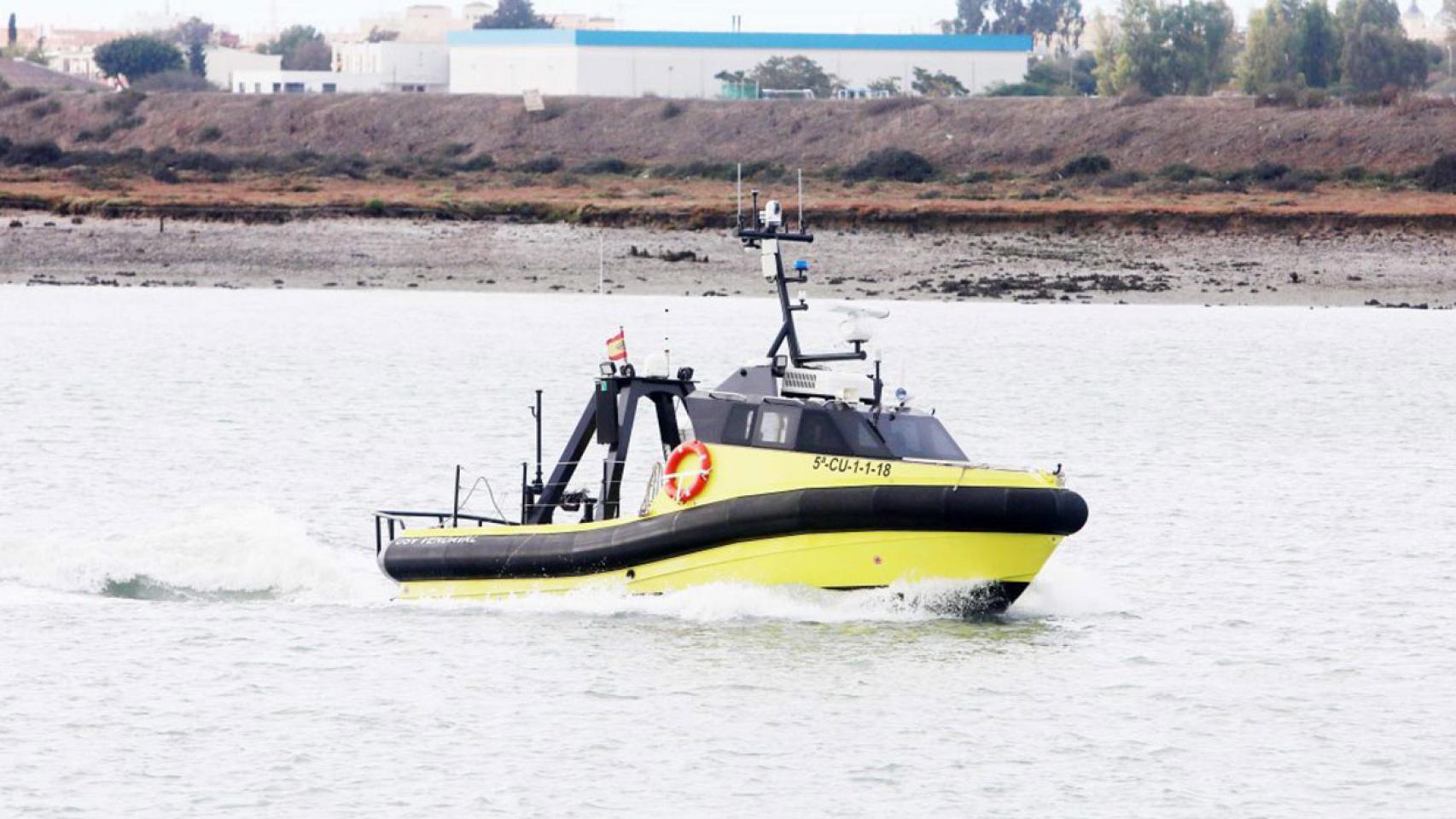 USV Vendaval ha sido entregado a la Autoridad Portuaria de Ceuta.