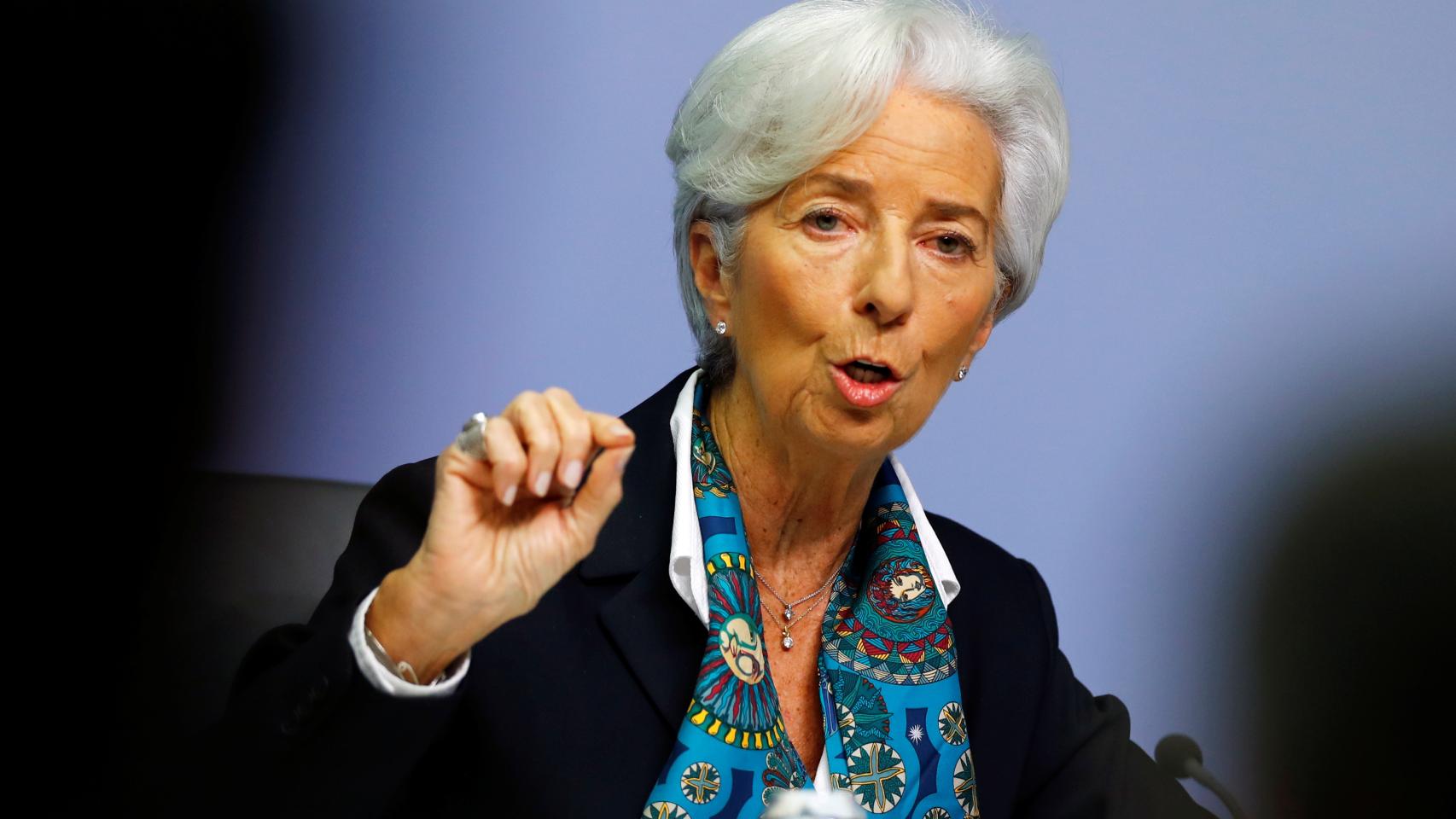 La presidenta del BCE, Christine Lagarde.