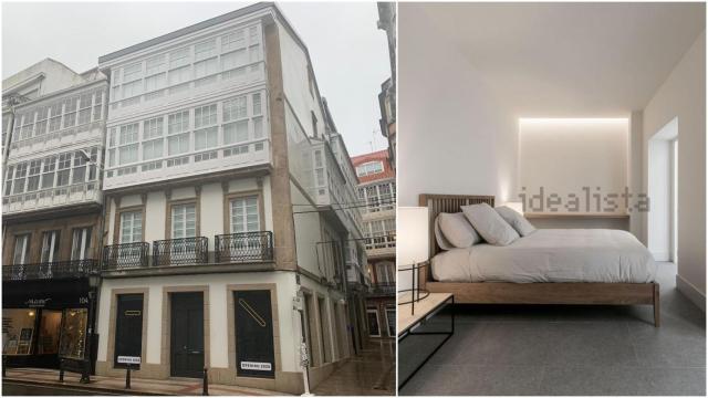 Así es el edificio de San Andrés 102, la restauración más exclusiva de A Coruña