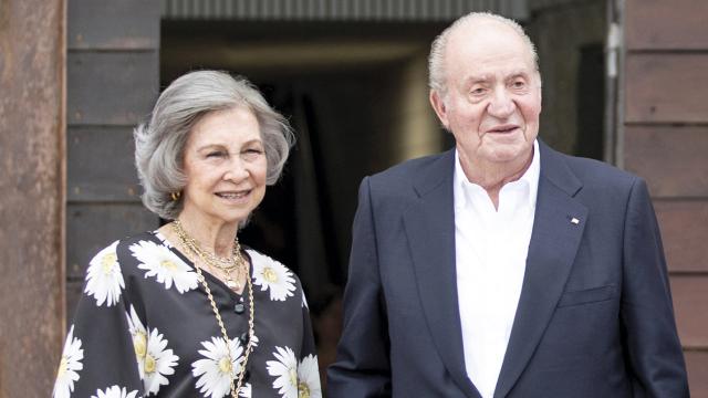 Los Reyes eméritos, en una imagen de archivo.