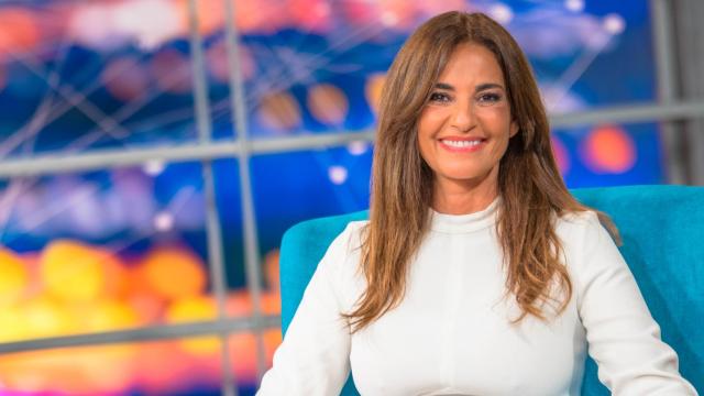 Mariló Montero, en el plató de su nuevo programa en Canal Sur.