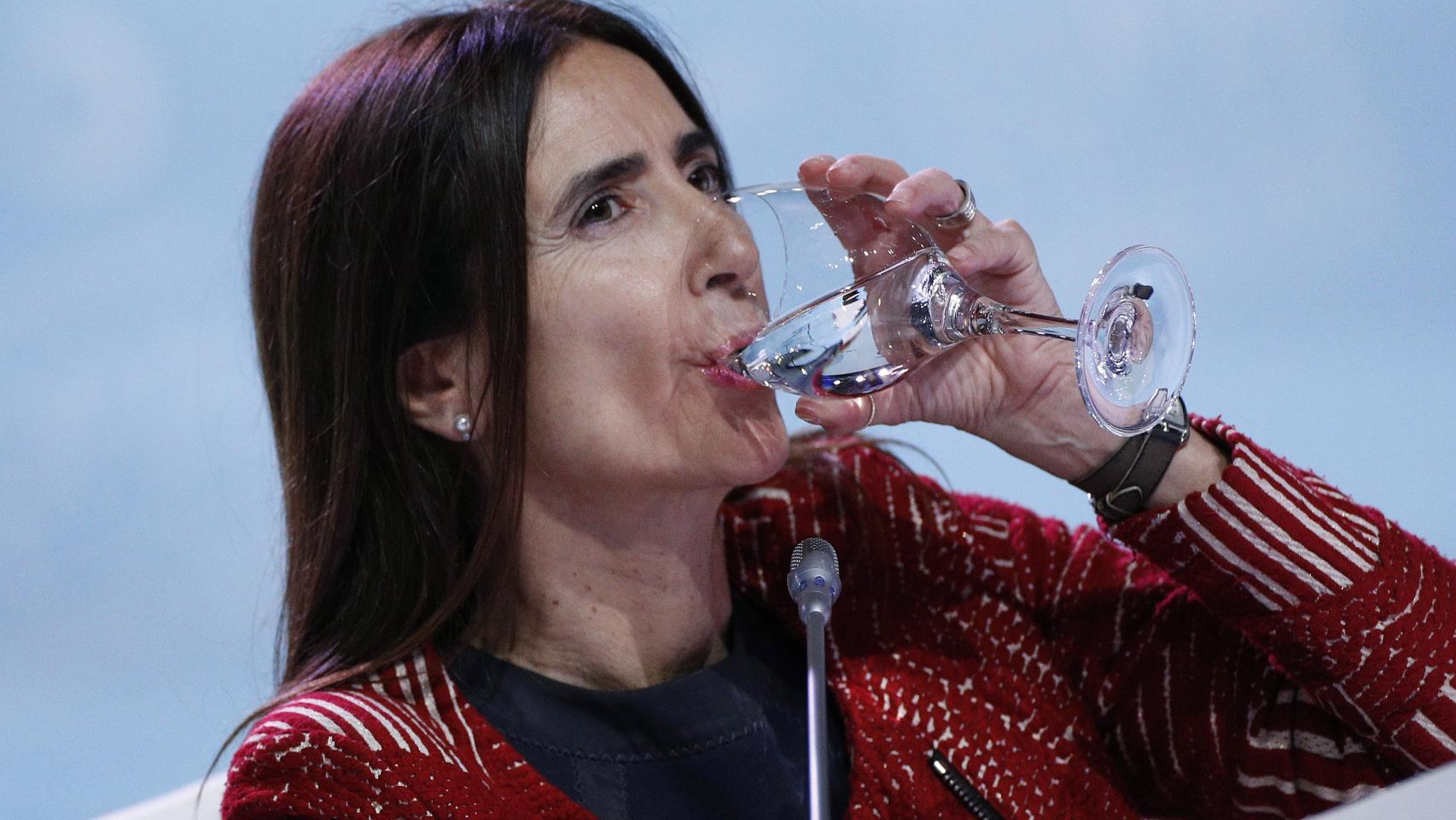 La ministra de Medio Ambiente de Chile y presidenta de la COP25, Carolina Schmidt .