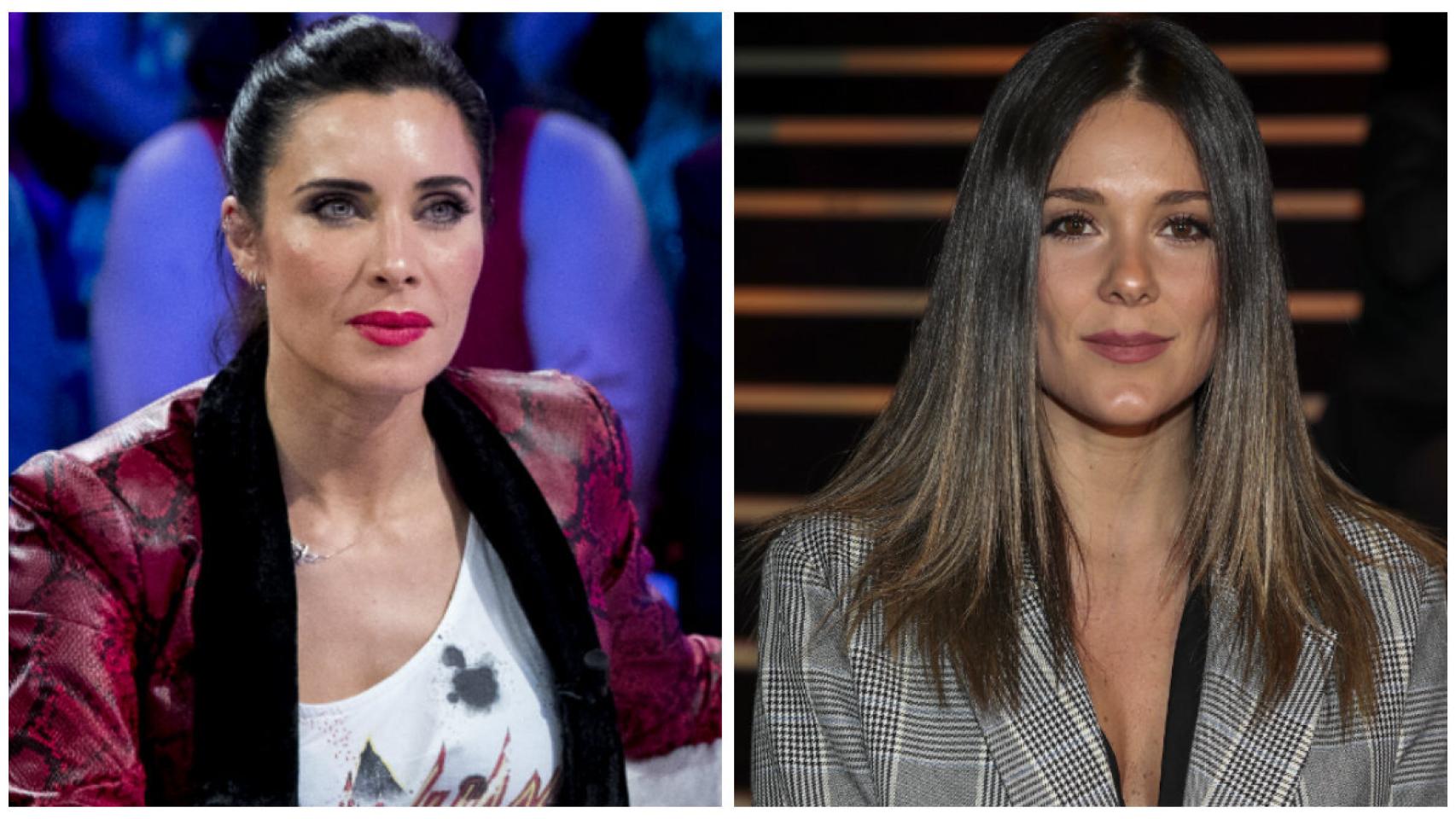 Pilar Rubio y Lorena Gómez en montaje JALEOS.