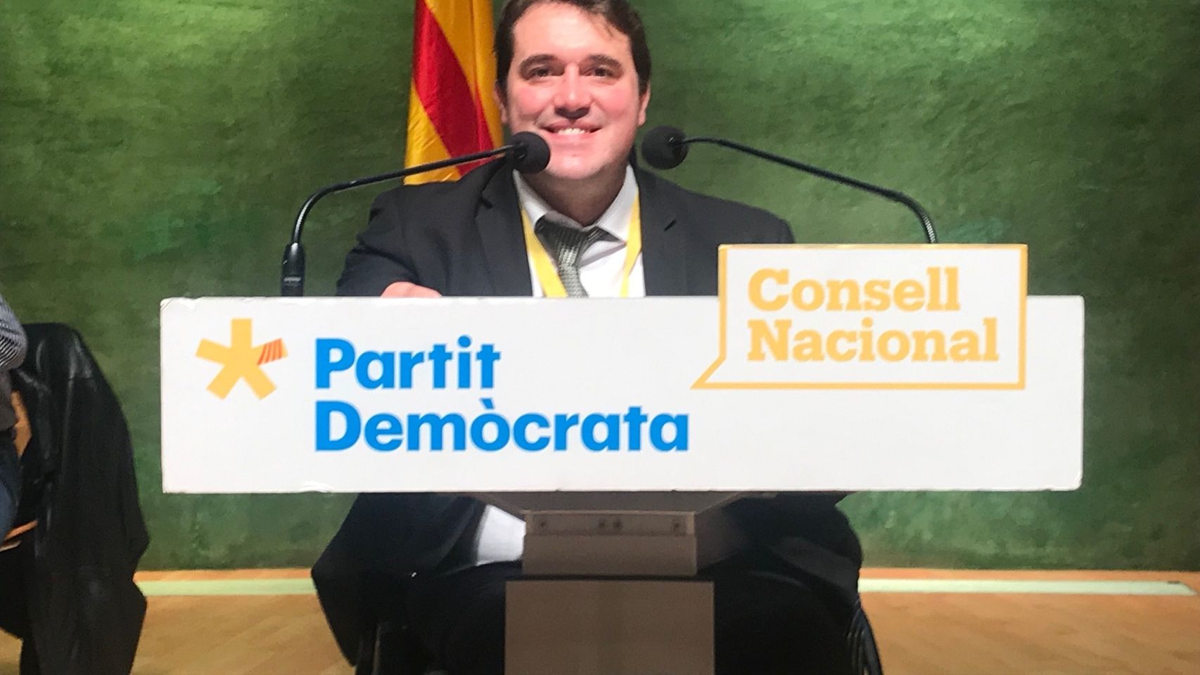 El presidente del PDeCAT, David Bonvehí.
