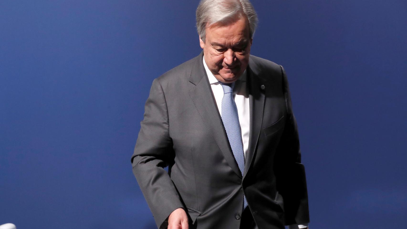 Guterres en la COP25.