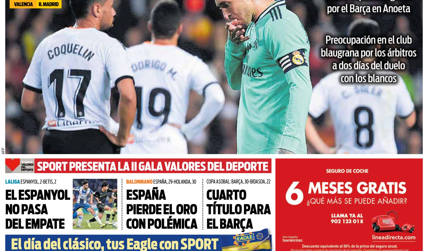 Portada Sport (16/12/19)